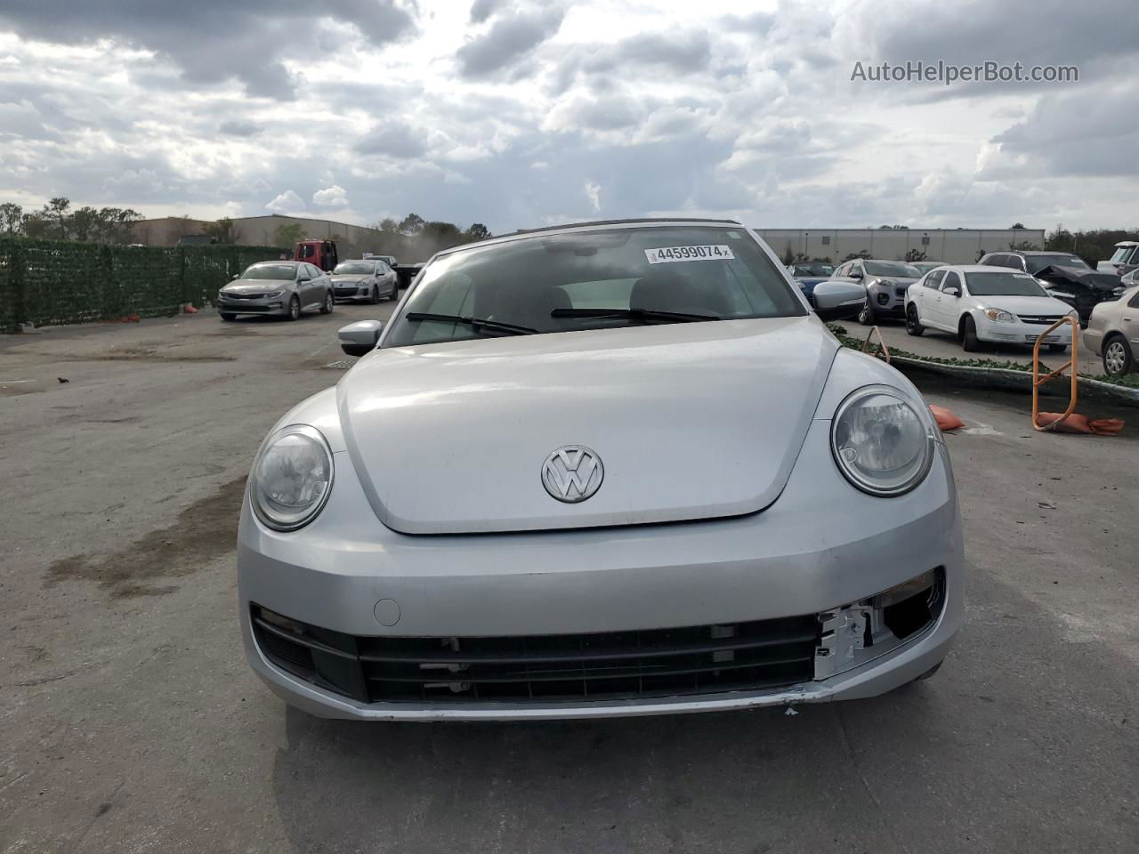 2016 Volkswagen Beetle S/se Silver vin: 3VW507AT5GM803950