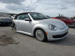 2016 Volkswagen Beetle S/se Silver vin: 3VW507AT5GM803950