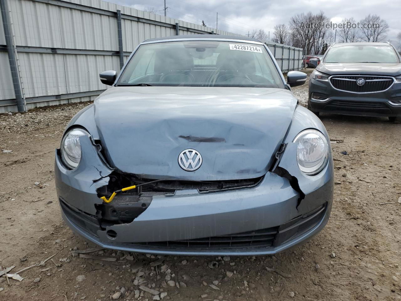 2016 Volkswagen Beetle S/se Синий vin: 3VW507AT9GM811842