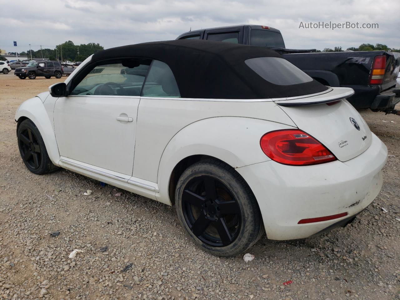 2016 Volkswagen Beetle S/se White vin: 3VW507ATXGM803197