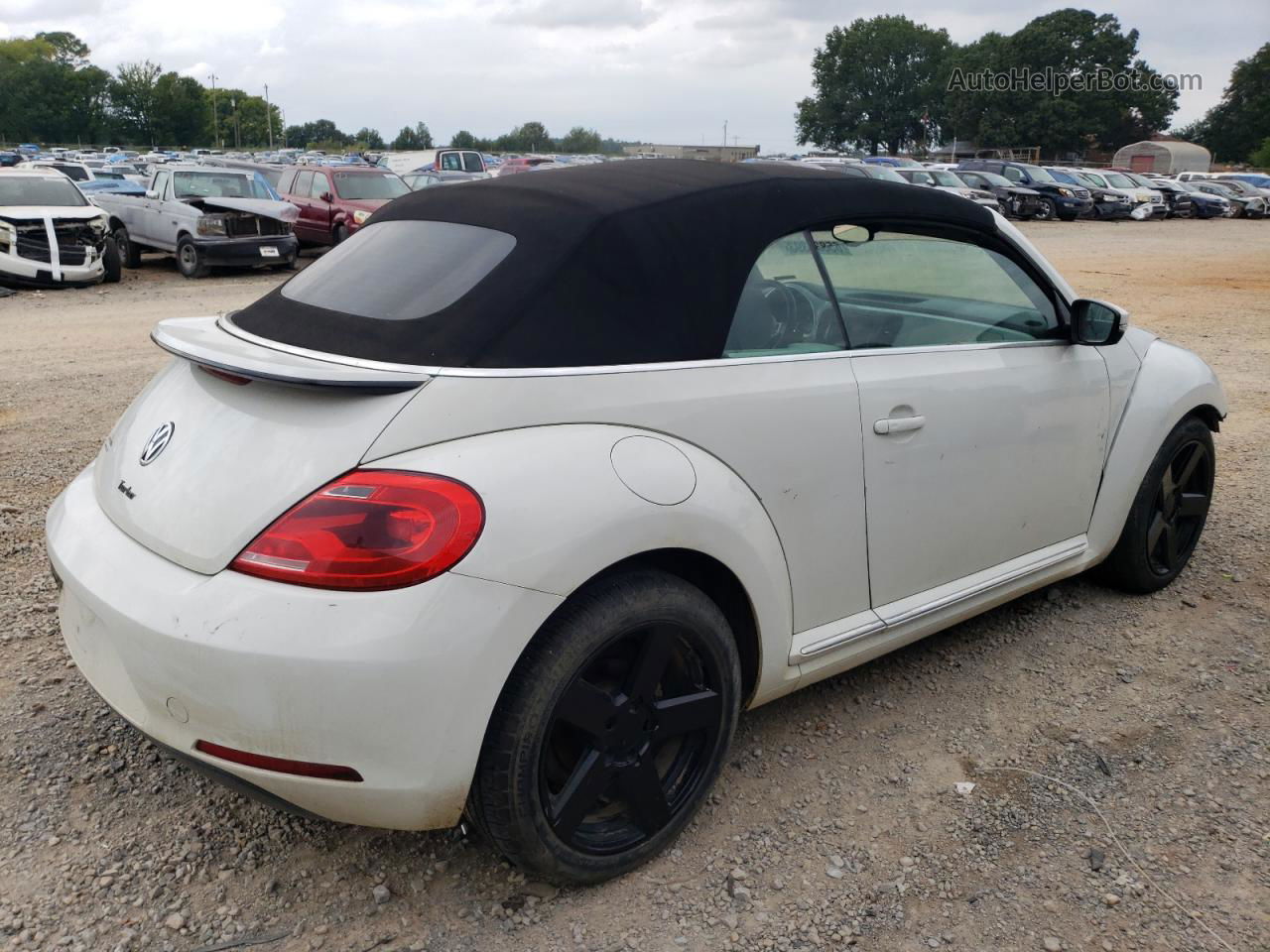 2016 Volkswagen Beetle S/se Белый vin: 3VW507ATXGM803197