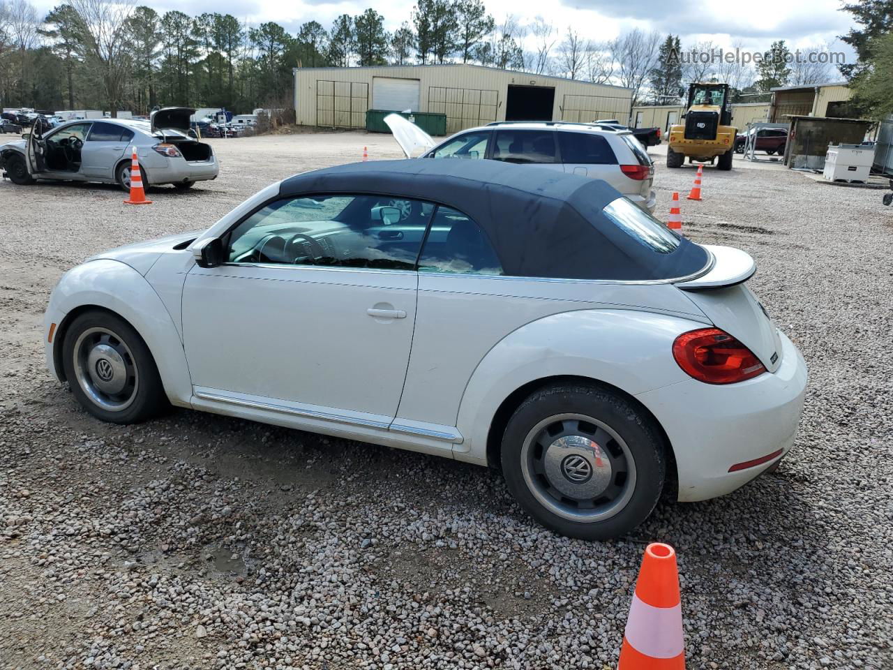 2016 Volkswagen Beetle S/se White vin: 3VW517AT0GM823164