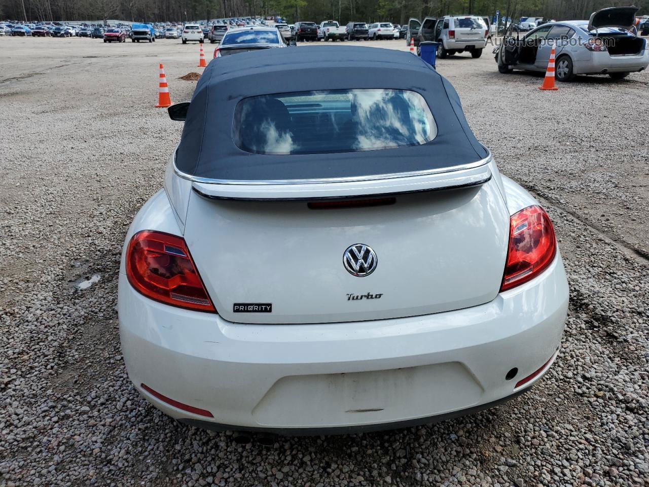 2016 Volkswagen Beetle S/se White vin: 3VW517AT0GM823164