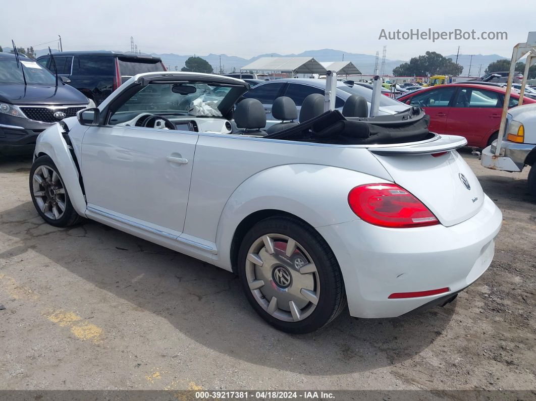 2016 Volkswagen Beetle 1.8t Sel Белый vin: 3VW517AT2GM809251