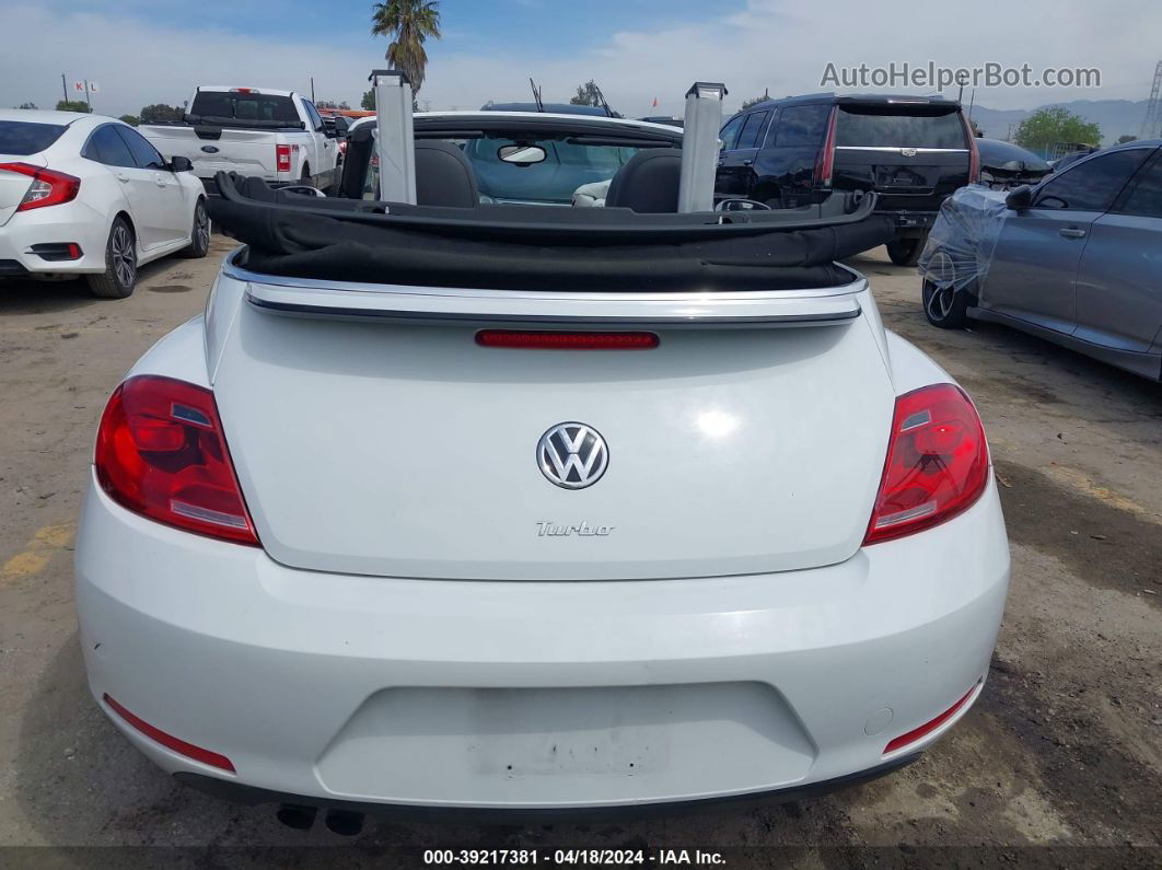 2016 Volkswagen Beetle 1.8t Sel Белый vin: 3VW517AT2GM809251