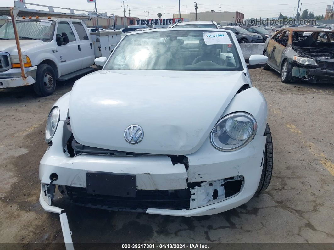 2016 Volkswagen Beetle 1.8t Sel Белый vin: 3VW517AT2GM809251