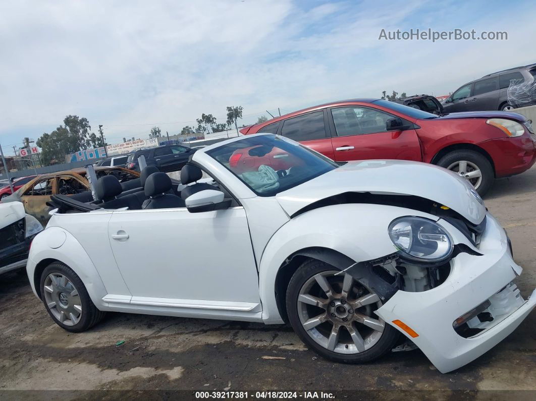 2016 Volkswagen Beetle 1.8t Sel Белый vin: 3VW517AT2GM809251