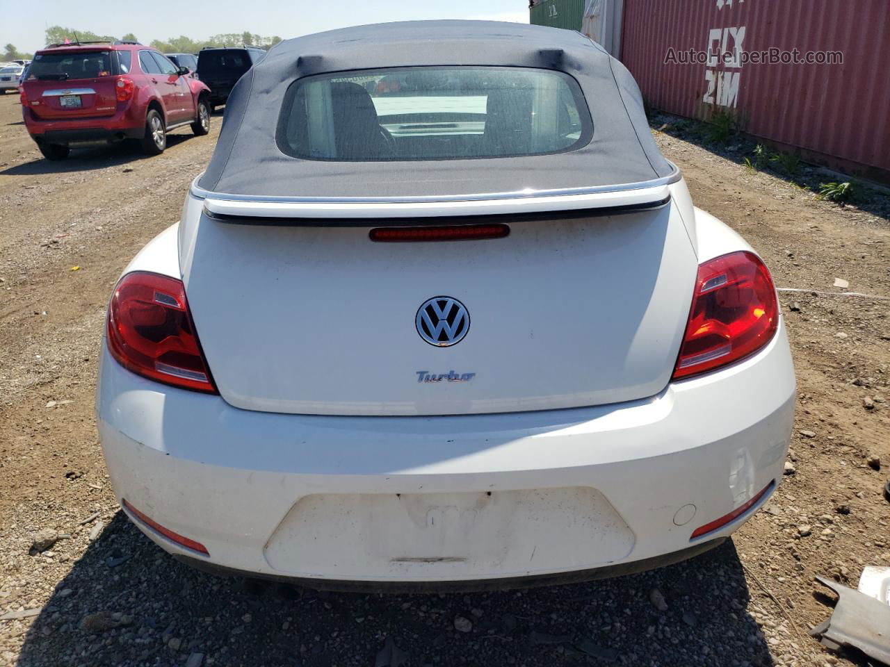 2016 Volkswagen Beetle S/se White vin: 3VW517AT2GM819553