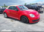 2014 Volkswagen Beetle 1.8t Red vin: 3VW517AT3EM818845