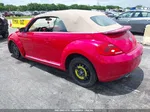 2014 Volkswagen Beetle 1.8t Red vin: 3VW517AT3EM818845