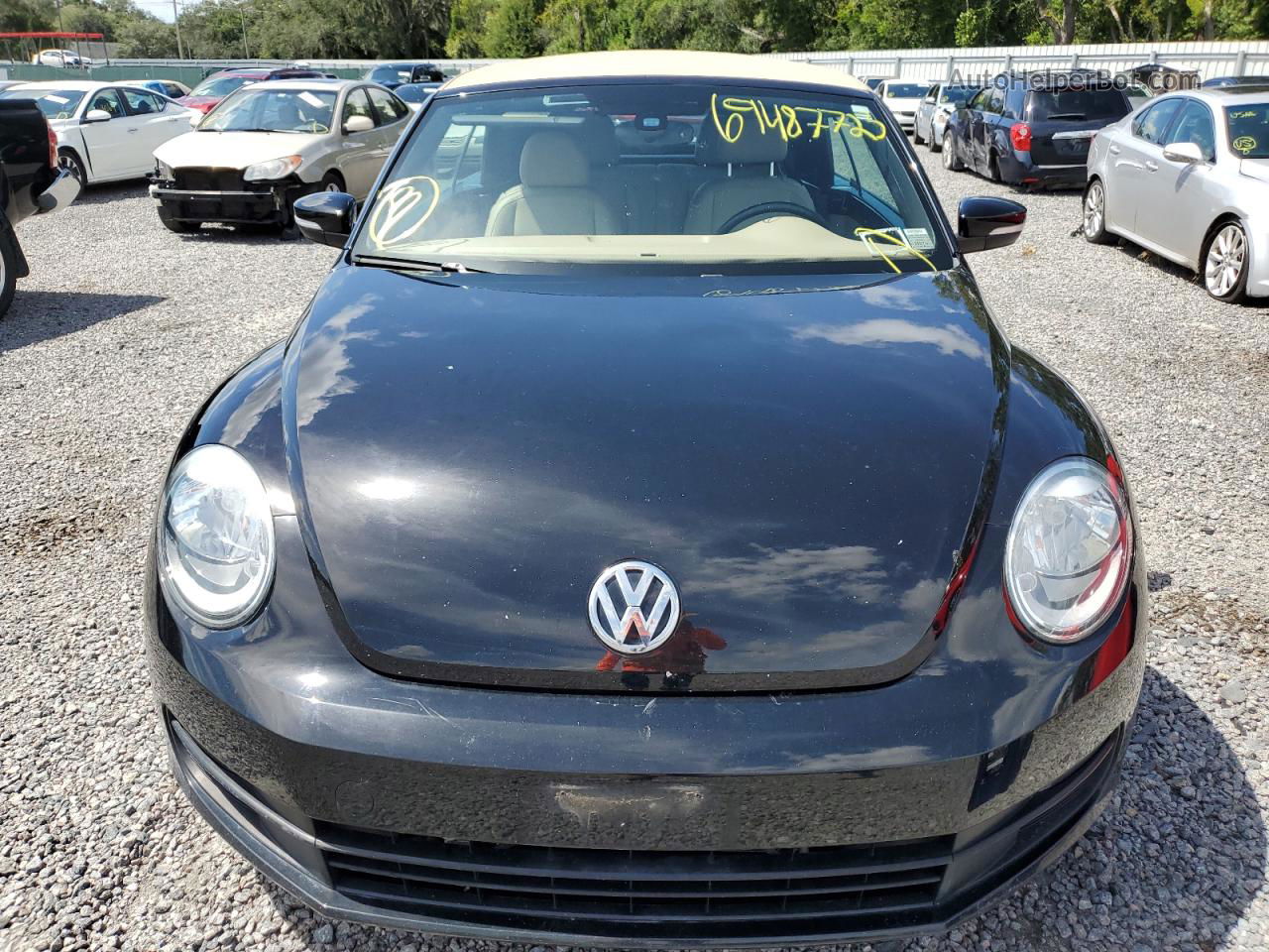 2016 Volkswagen Beetle S/se Black vin: 3VW517AT3GM805502