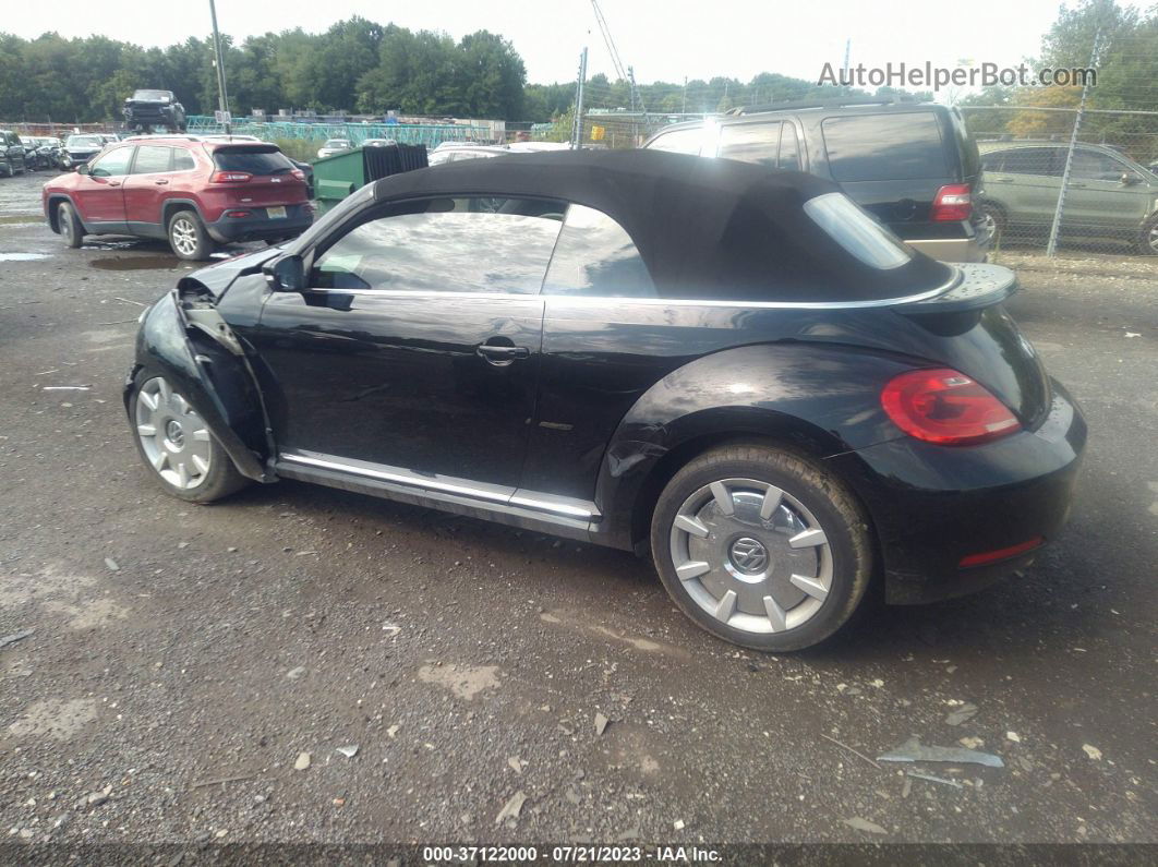 2014 Volkswagen Beetle Convertible 1.8t W/sound/nav Black vin: 3VW517AT4EM815761