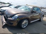 2014 Volkswagen Beetle Convertible 1.8t W/sound/nav Brown vin: 3VW517AT4EM818952