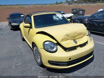 2014 Volkswagen Beetle 1.8t Yellow vin: 3VW517AT5EM823349