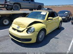 2014 Volkswagen Beetle 1.8t Yellow vin: 3VW517AT5EM823349