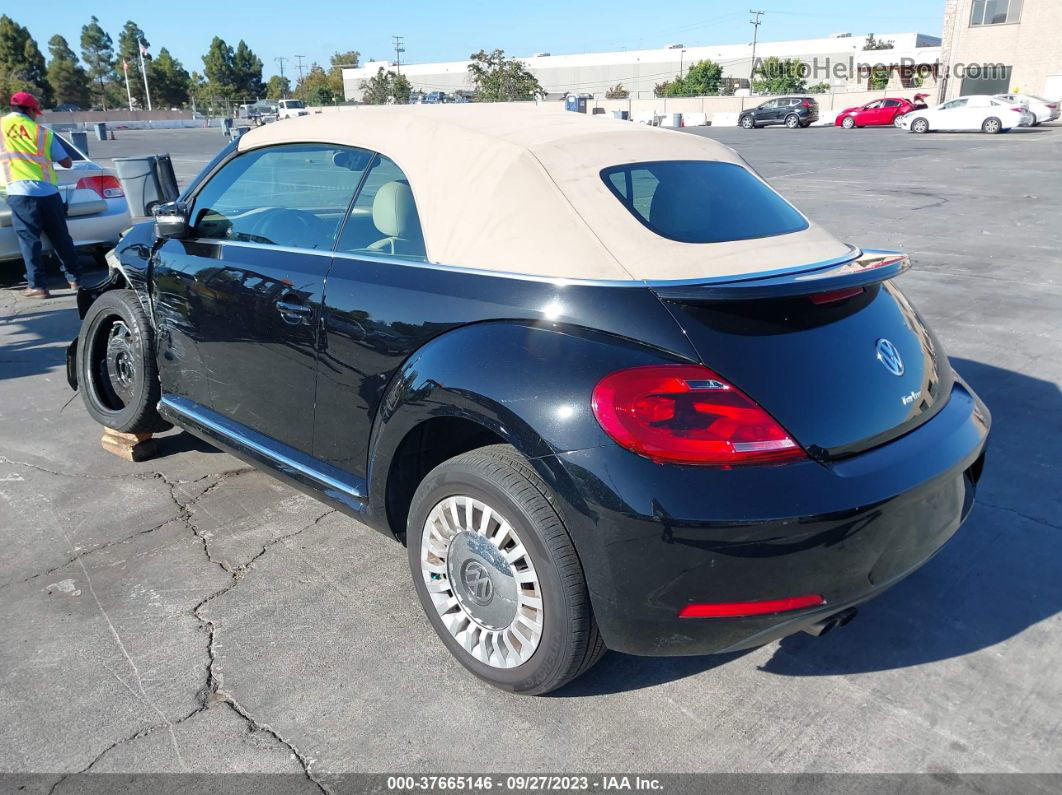 2016 Volkswagen Beetle Convertible 1.8t S Черный vin: 3VW517AT5GM801144