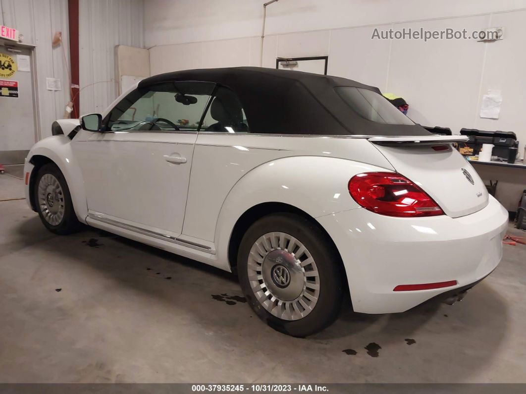 2016 Volkswagen Beetle Convertible 1.8t Se Белый vin: 3VW517AT5GM809504