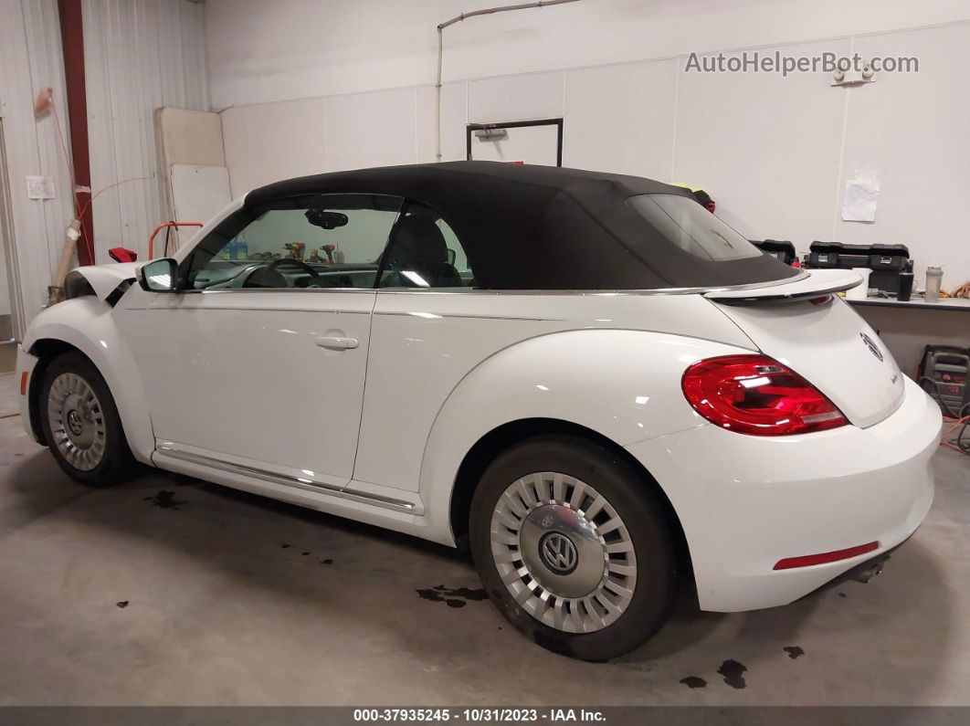 2016 Volkswagen Beetle Convertible 1.8t Se Белый vin: 3VW517AT5GM809504