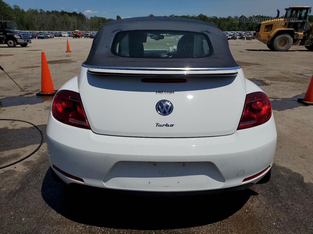 2016 Volkswagen Beetle S/se White vin: 3VW517AT7GM812100