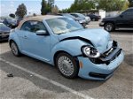 2016 Volkswagen Beetle S/se Blue vin: 3VW517AT8GM801204