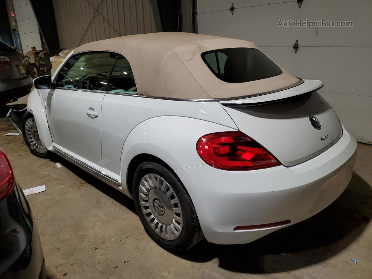 2016 Volkswagen Beetle S/se Белый vin: 3VW517AT9GM800742