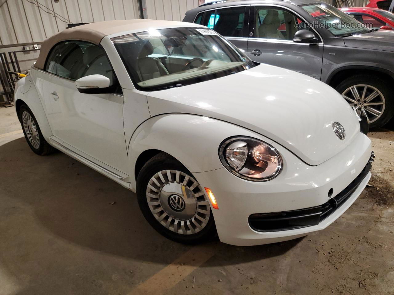 2016 Volkswagen Beetle S/se Белый vin: 3VW517AT9GM800742