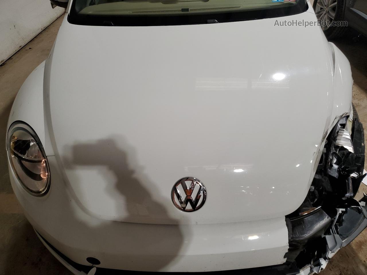 2016 Volkswagen Beetle S/se Белый vin: 3VW517AT9GM800742