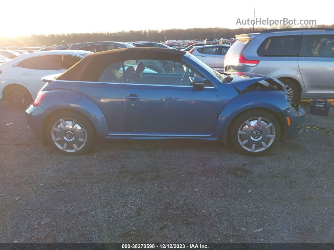 2016 Volkswagen Beetle 1.8t Sel Blue vin: 3VW517AT9GM820179