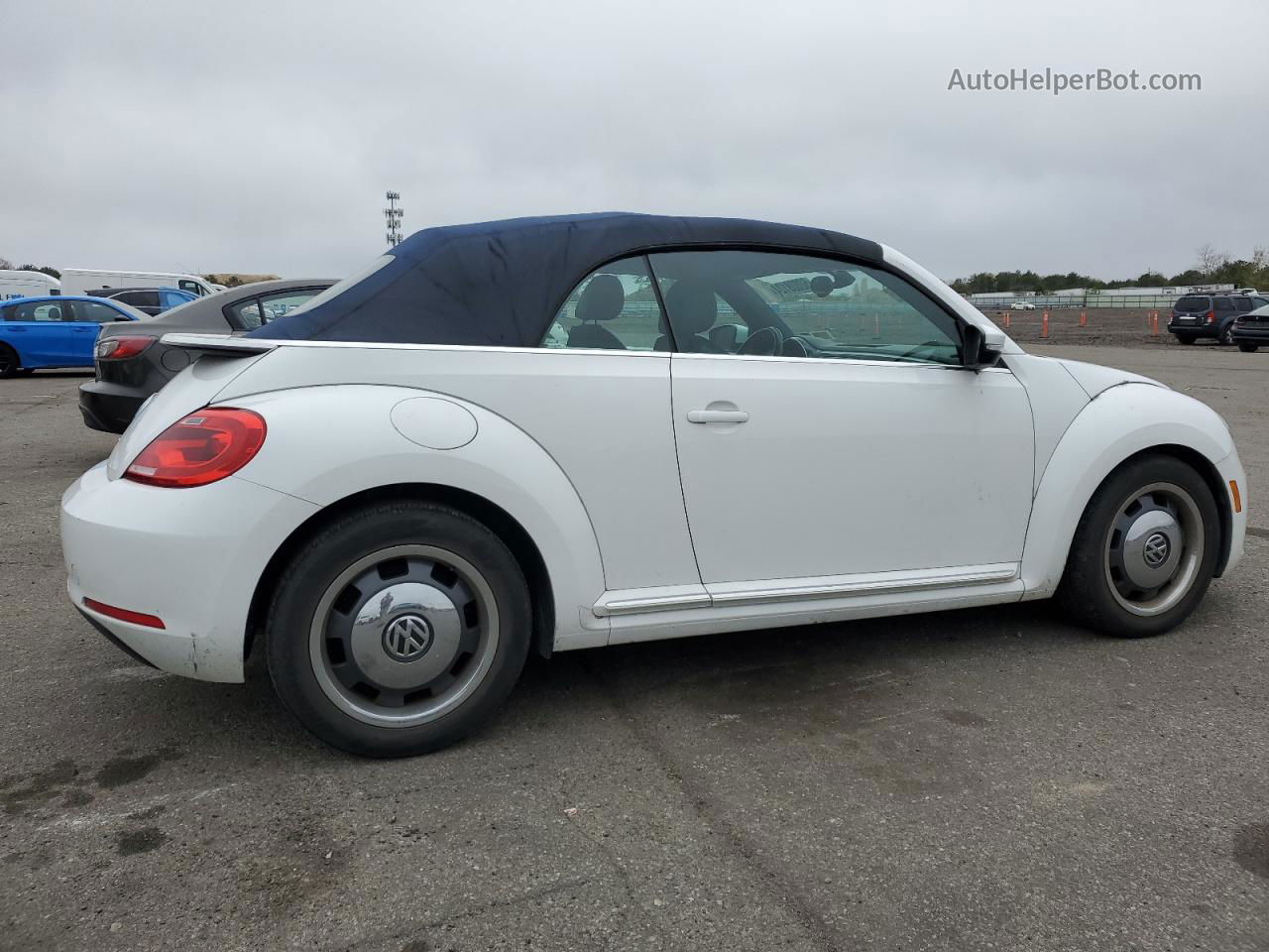 2016 Volkswagen Beetle S/se White vin: 3VW517ATXGM811121