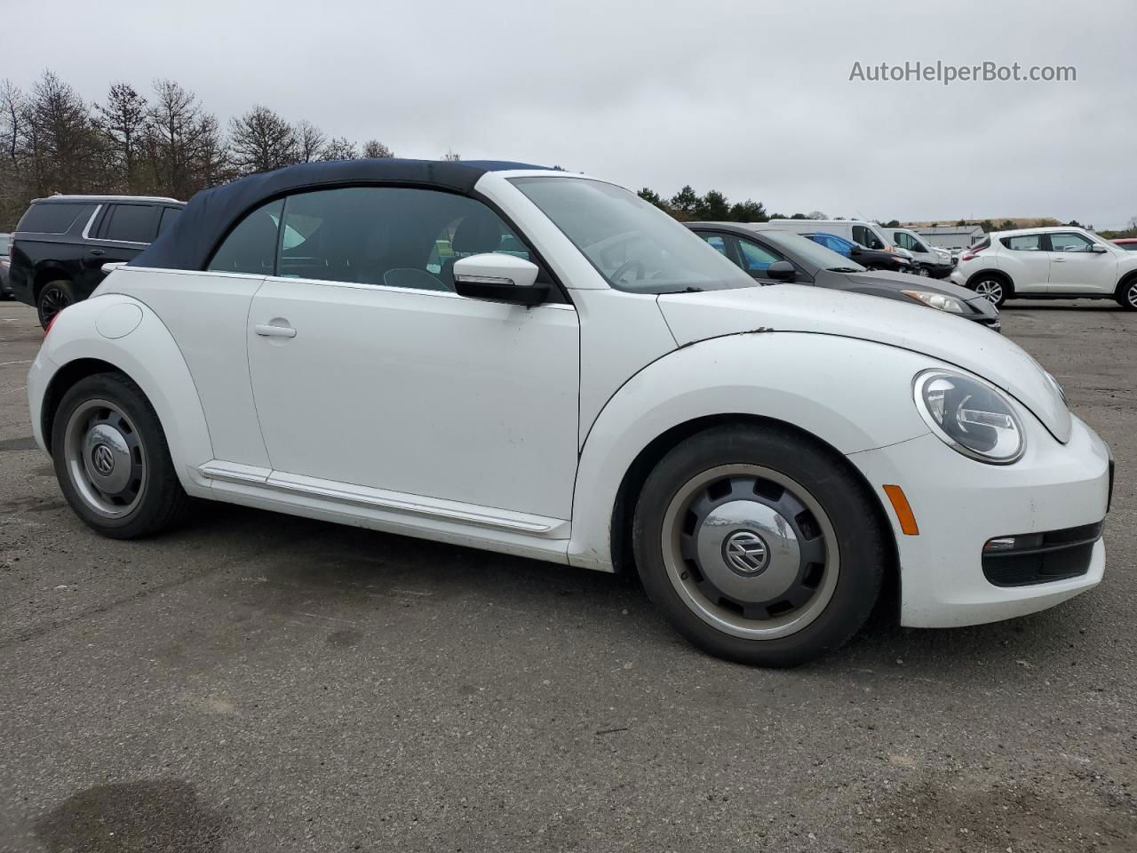 2016 Volkswagen Beetle S/se White vin: 3VW517ATXGM811121