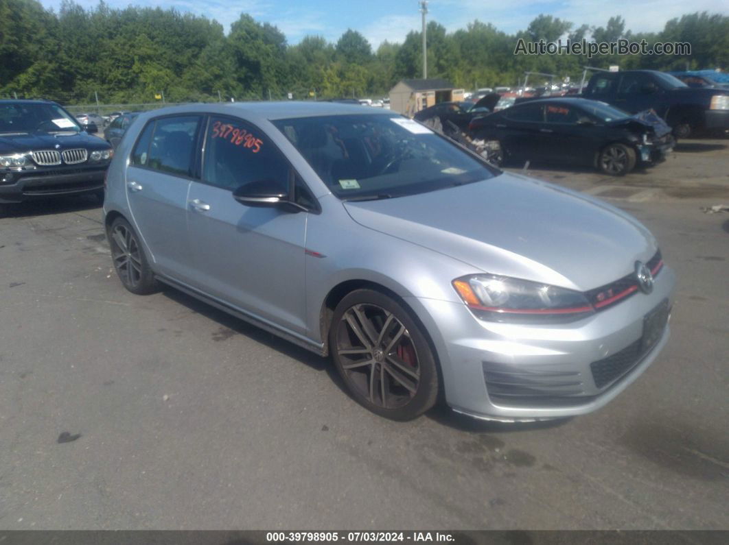 2017 Volkswagen Golf Gti Sport 4-door Silver vin: 3VW547AU0HM000364