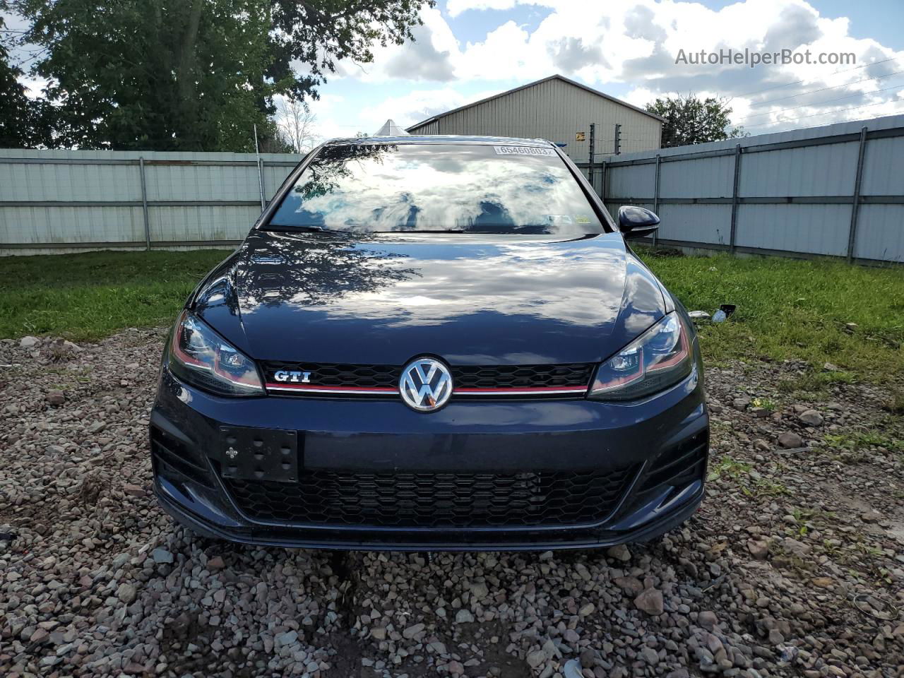 2018 Volkswagen Gti S Blue vin: 3VW547AU0JM285864