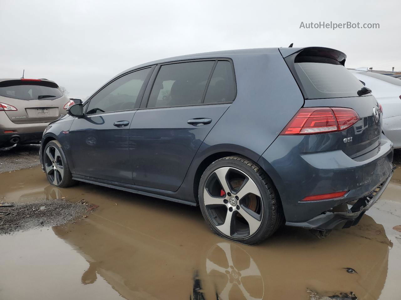 2018 Volkswagen Gti S Blue vin: 3VW547AU1JM254669