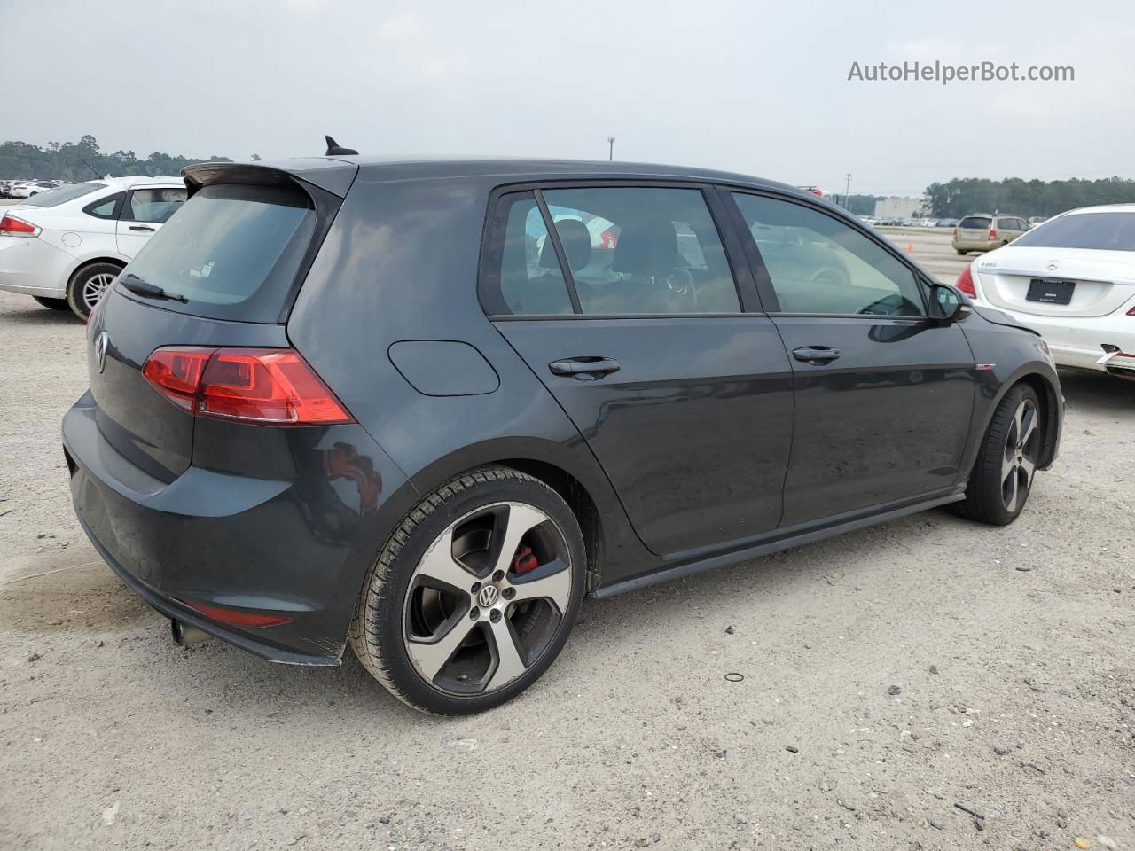 2016 Volkswagen Gti S/se Charcoal vin: 3VW547AU2GM050911