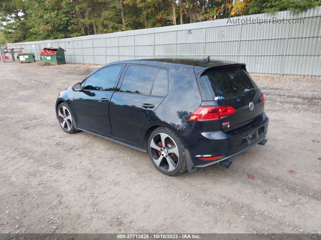 2016 Volkswagen Golf Gti Se W/performance Pkg Black vin: 3VW547AU2GM064954