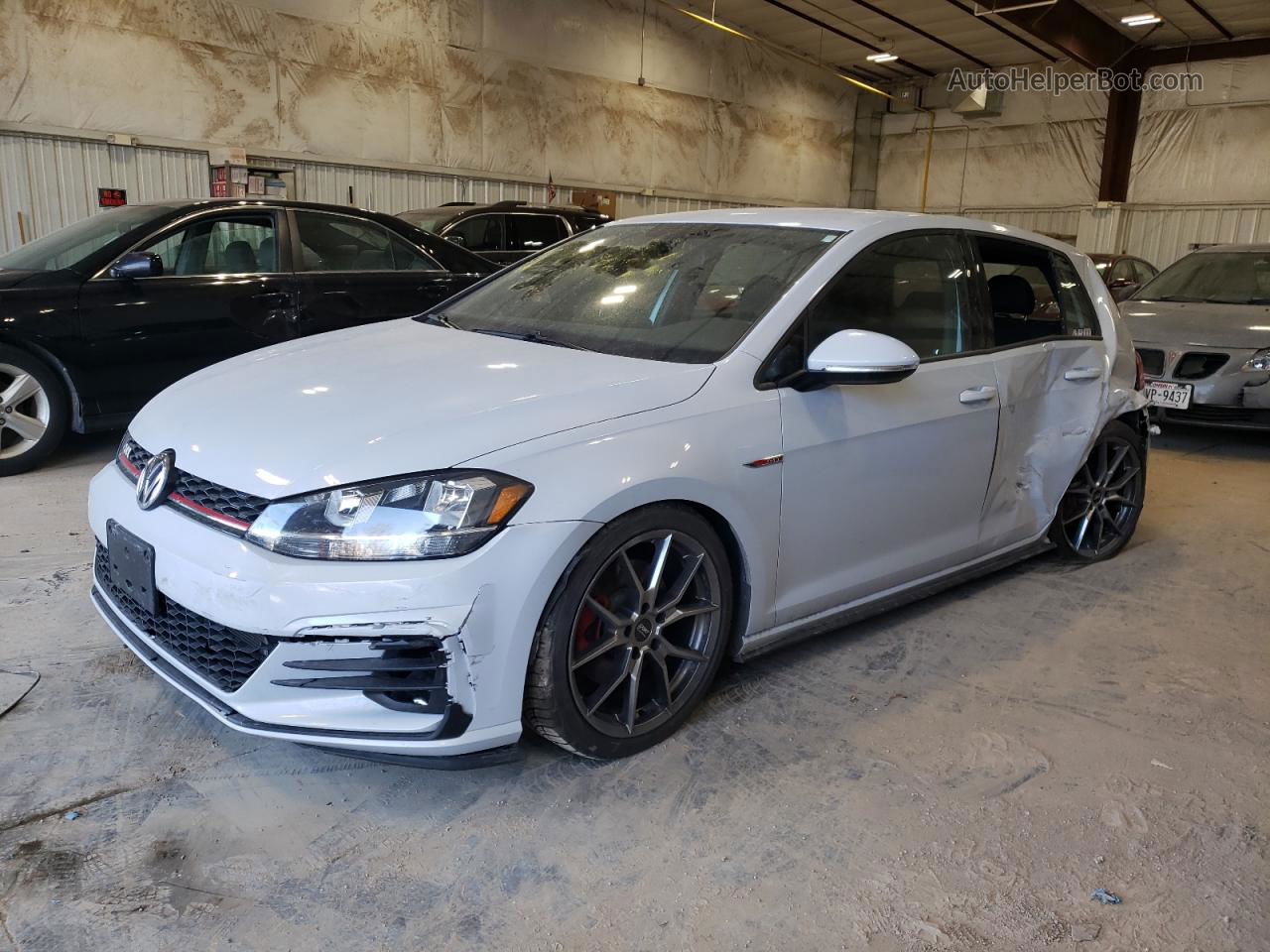 2018 Volkswagen Gti S Белый vin: 3VW547AU2JM262019