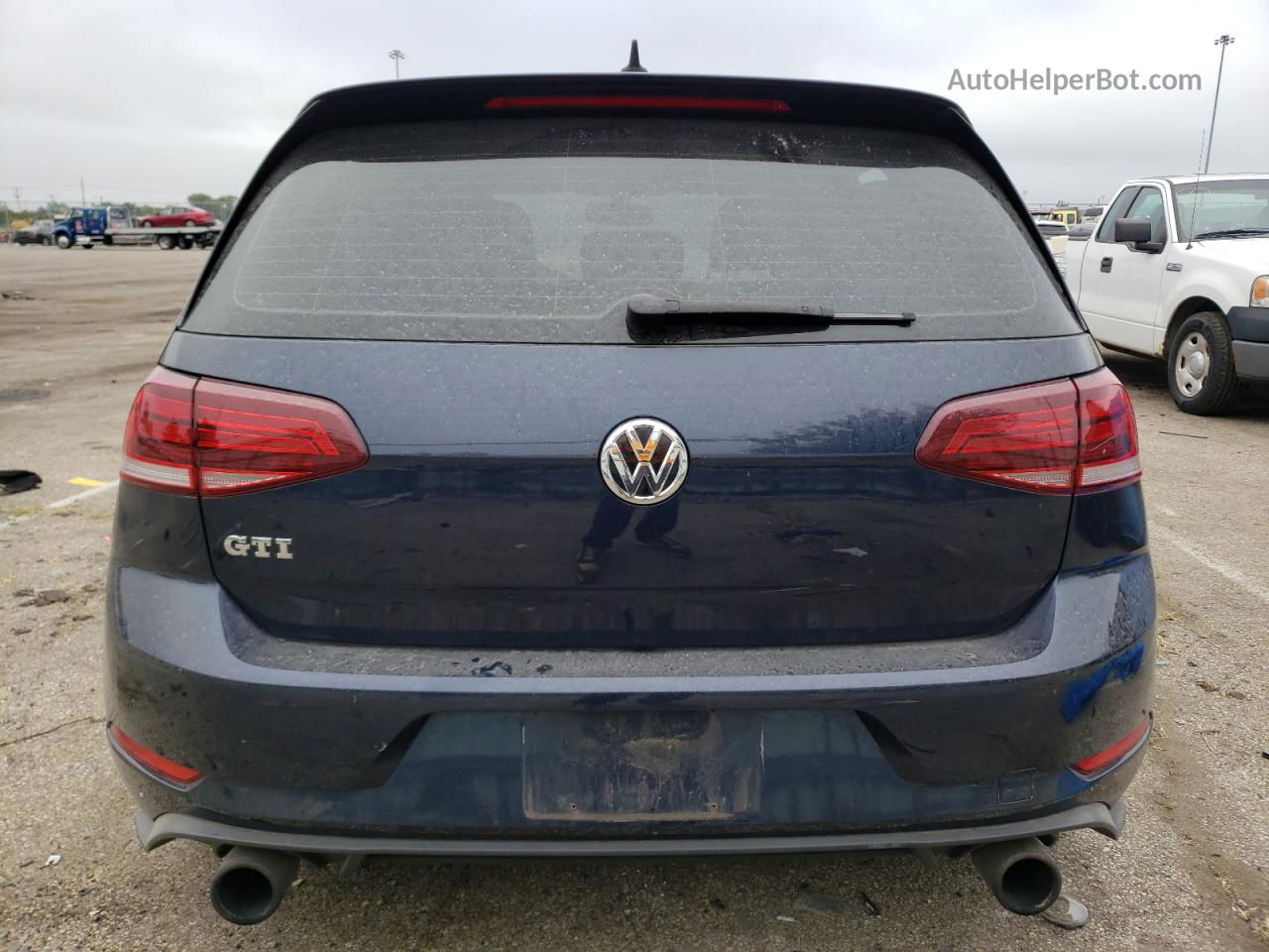 2018 Volkswagen Gti S Синий vin: 3VW547AU3JM283011