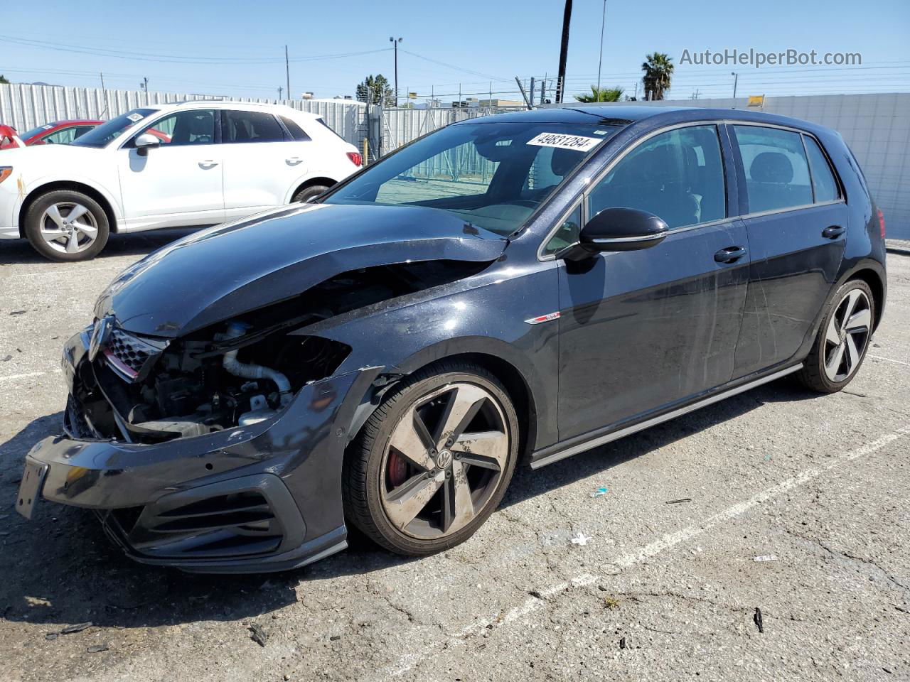 2018 Volkswagen Gti S Black vin: 3VW547AU4JM290520