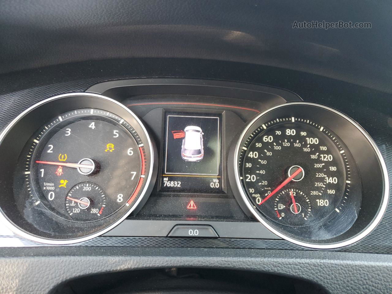 2015 Volkswagen Gti  Синий vin: 3VW547AU5FM091533