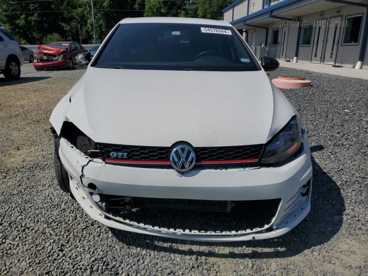 2016 Volkswagen Gti S/se White vin: 3VW547AU5GM006708