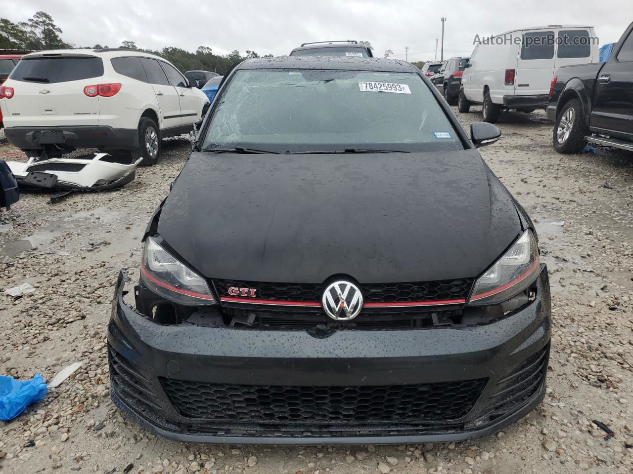 2016 Volkswagen Gti S/se Угольный vin: 3VW547AU5GM019510