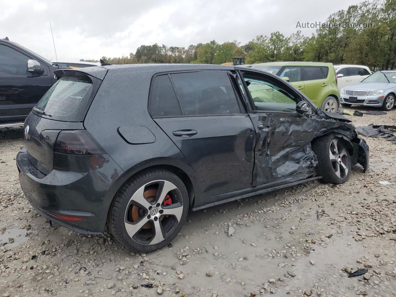 2016 Volkswagen Gti S/se Charcoal vin: 3VW547AU5GM019510