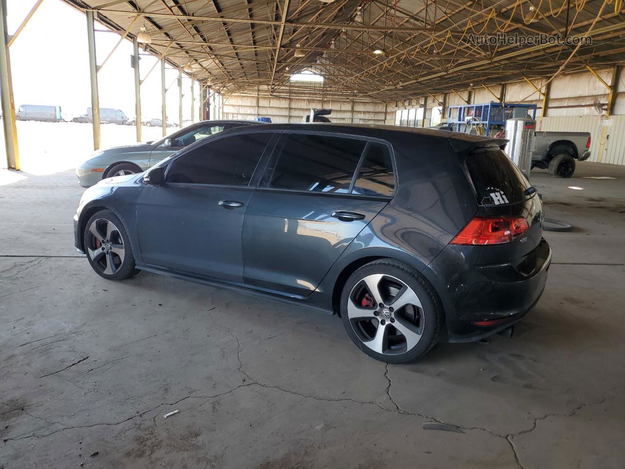 2016 Volkswagen Gti S/se Charcoal vin: 3VW547AU5GM064835