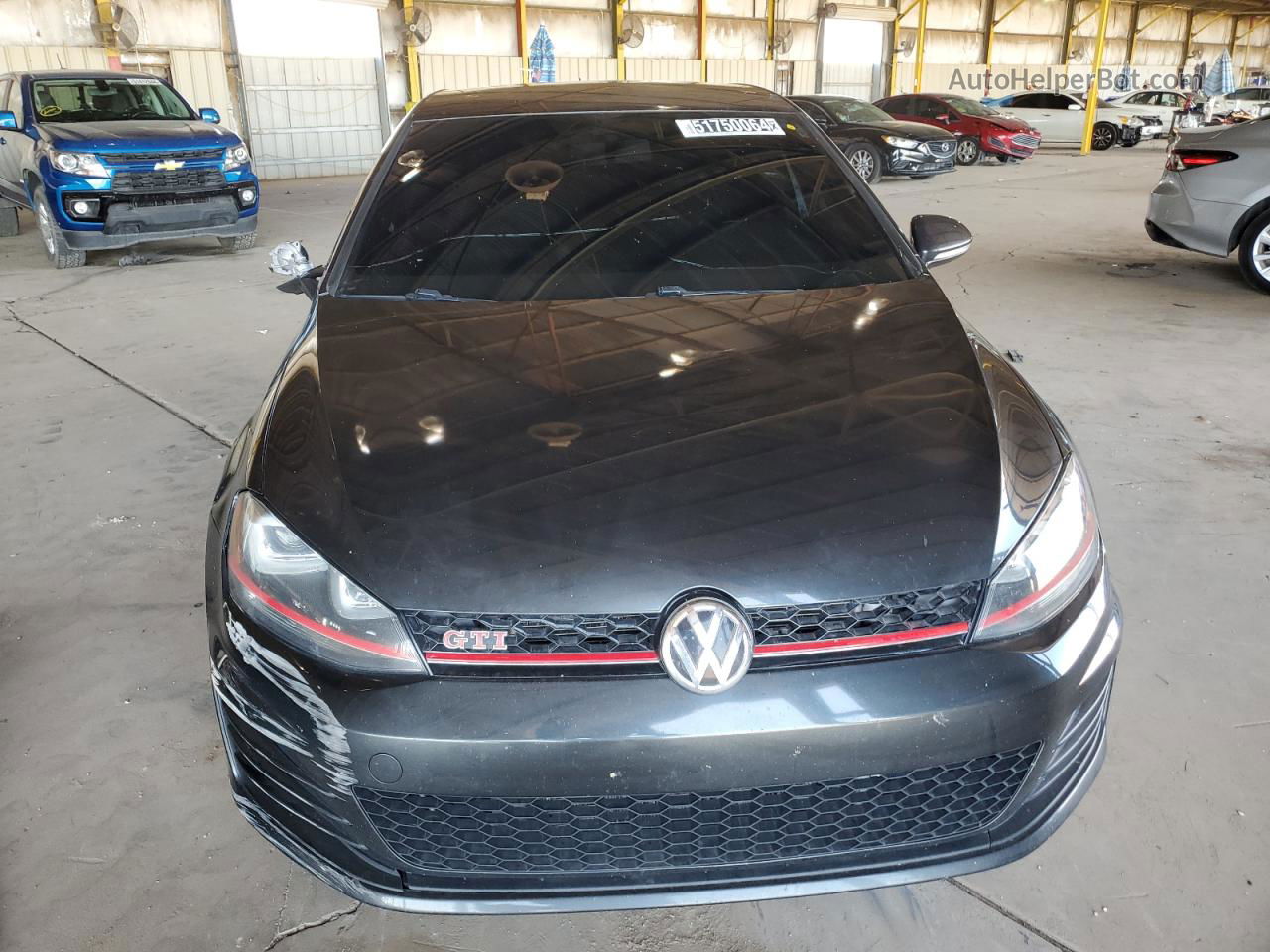 2016 Volkswagen Gti S/se Угольный vin: 3VW547AU5GM064835