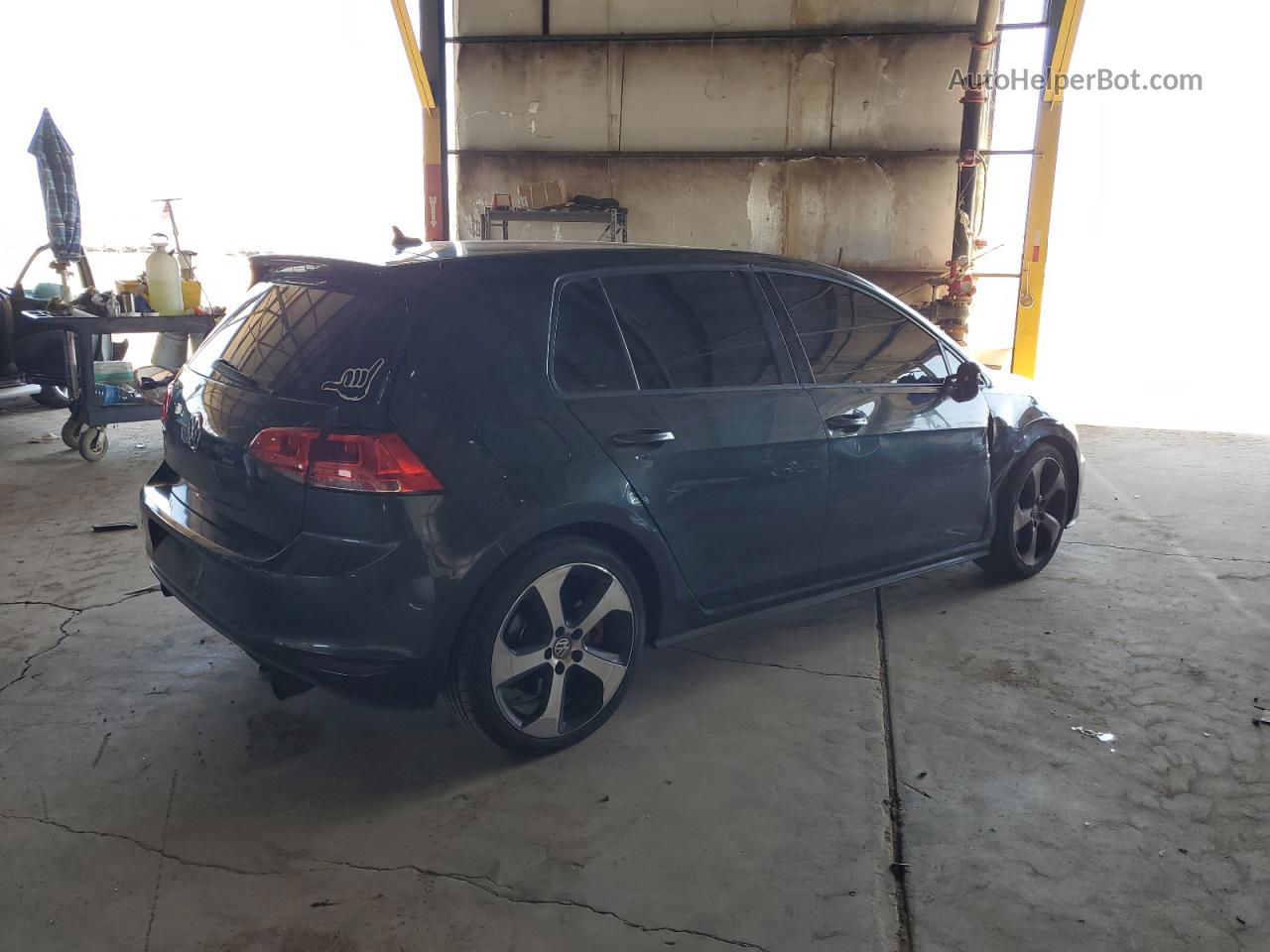 2016 Volkswagen Gti S/se Угольный vin: 3VW547AU5GM064835