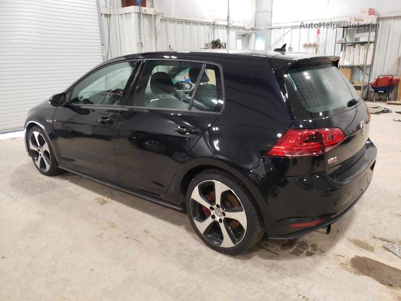 2017 Volkswagen Gti Sport Black vin: 3VW547AU5HM024501