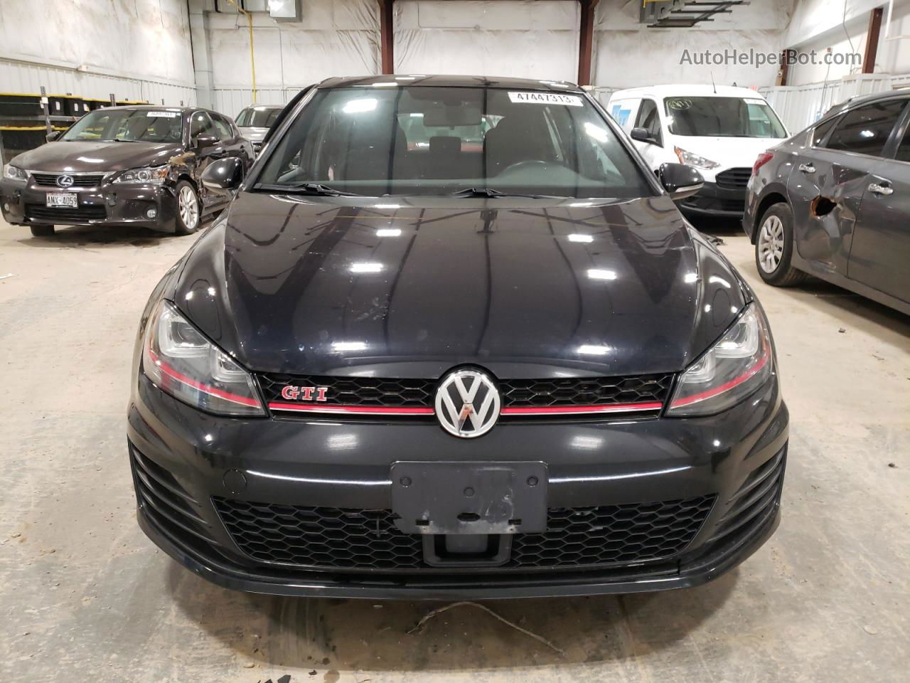 2017 Volkswagen Gti Sport Black vin: 3VW547AU5HM024501