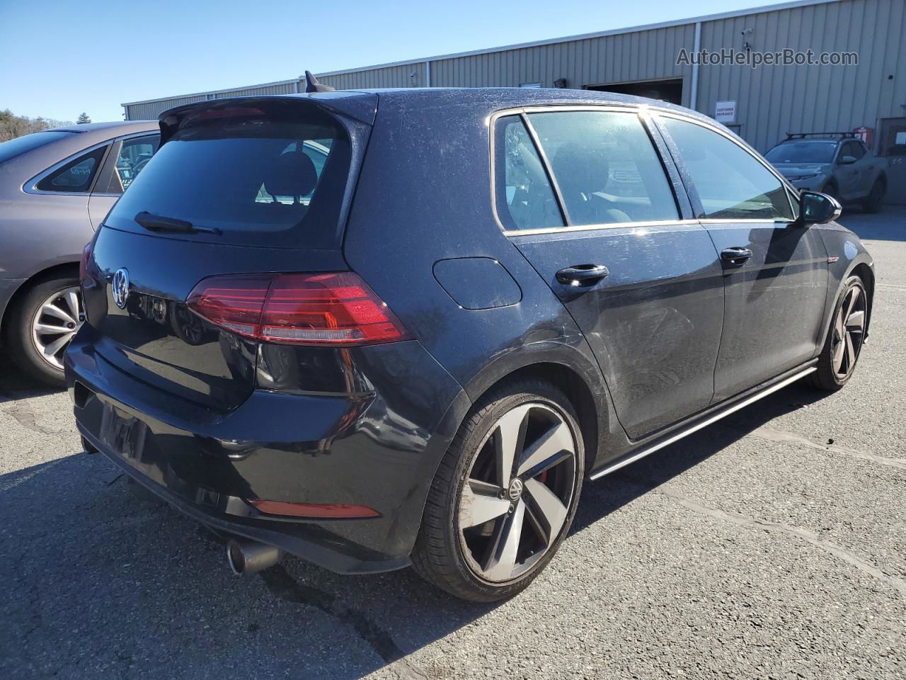 2018 Volkswagen Gti S Black vin: 3VW547AU5JM263620