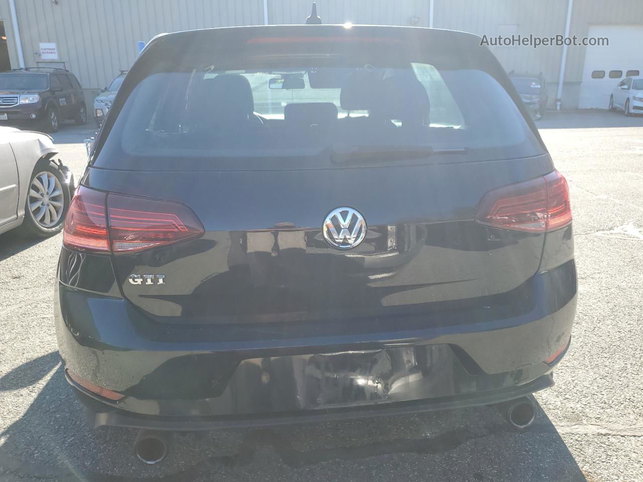 2018 Volkswagen Gti S Черный vin: 3VW547AU5JM263620