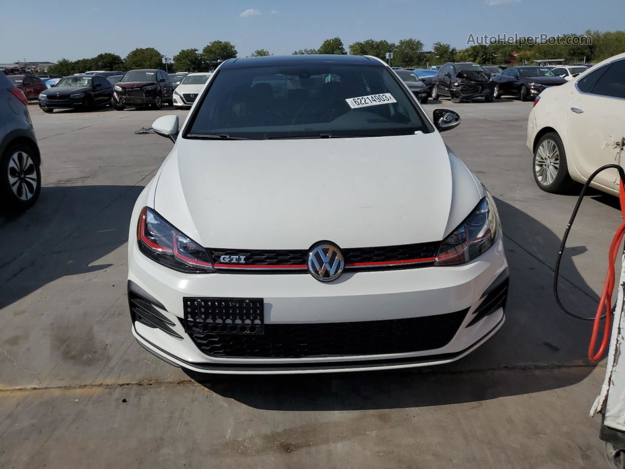 2018 Volkswagen Gti S Белый vin: 3VW547AU5JM286024